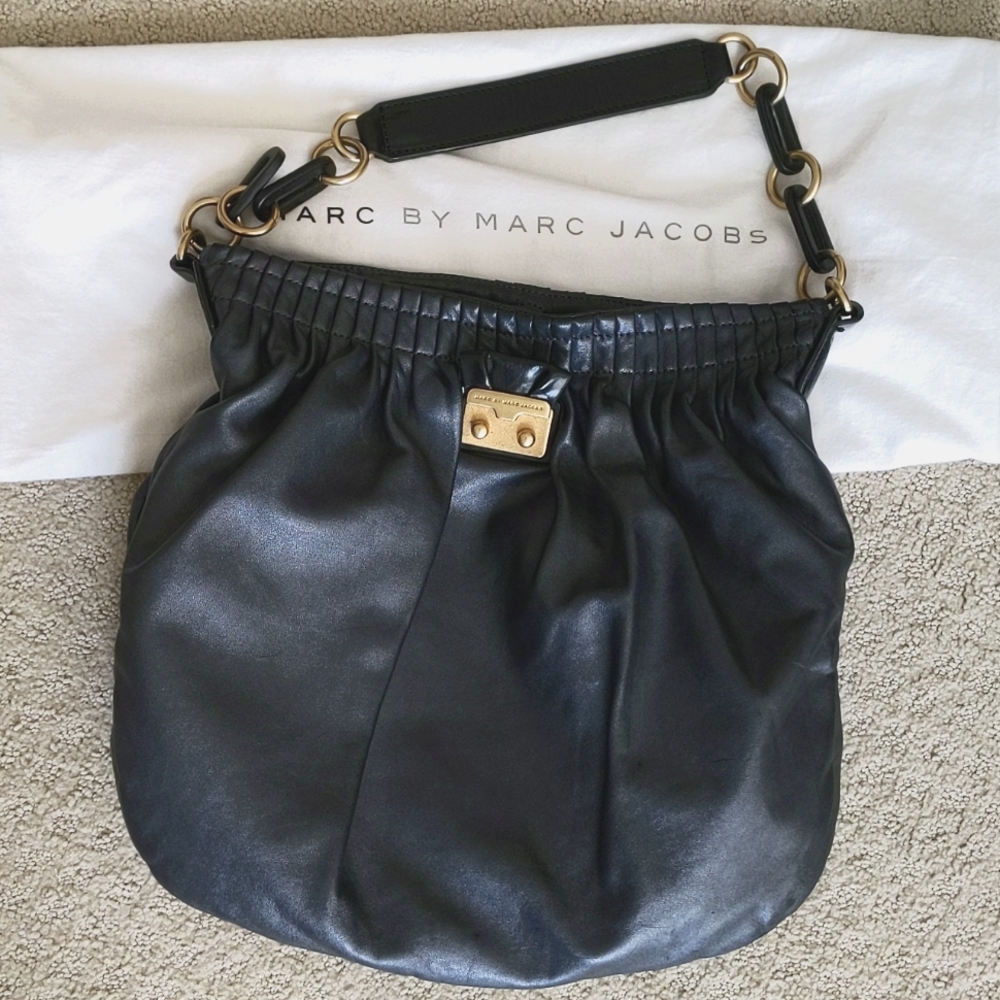 Marc By Marc Jacobs Soft Leather Hobo Bag